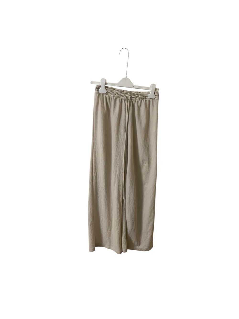 Zara Wide Leg Pants in Beige